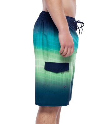 Men's 9" NO Liner Board Shorts Elastic Waist Quick Dry Swim Trunks