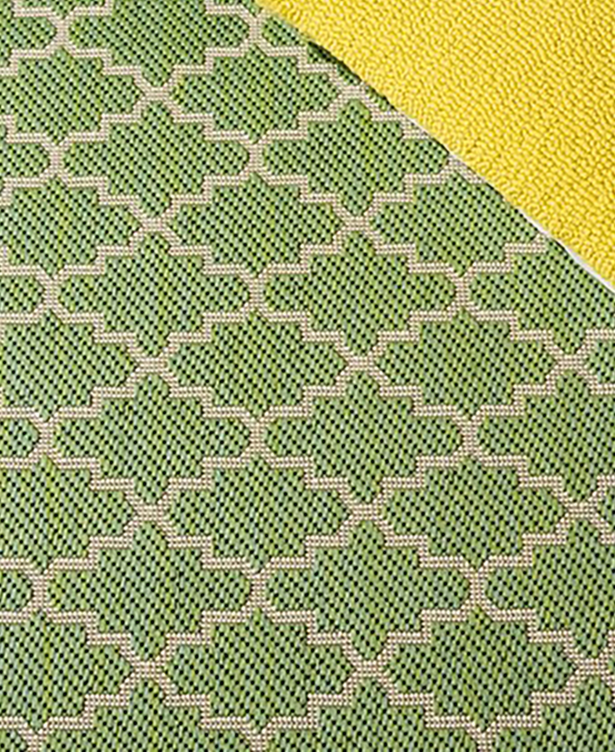 Safavieh Courtyard CY6919 Green and Beige 5'3" x 7'7" Sisal Weave Outdoor Area Rug