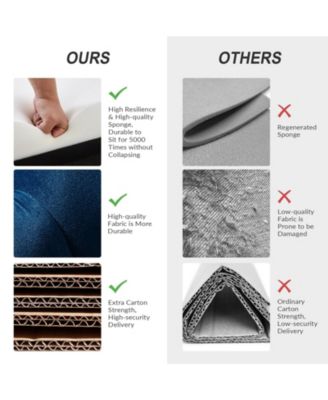 Modern Velvet Barrel Chair with Channel Tufted Back