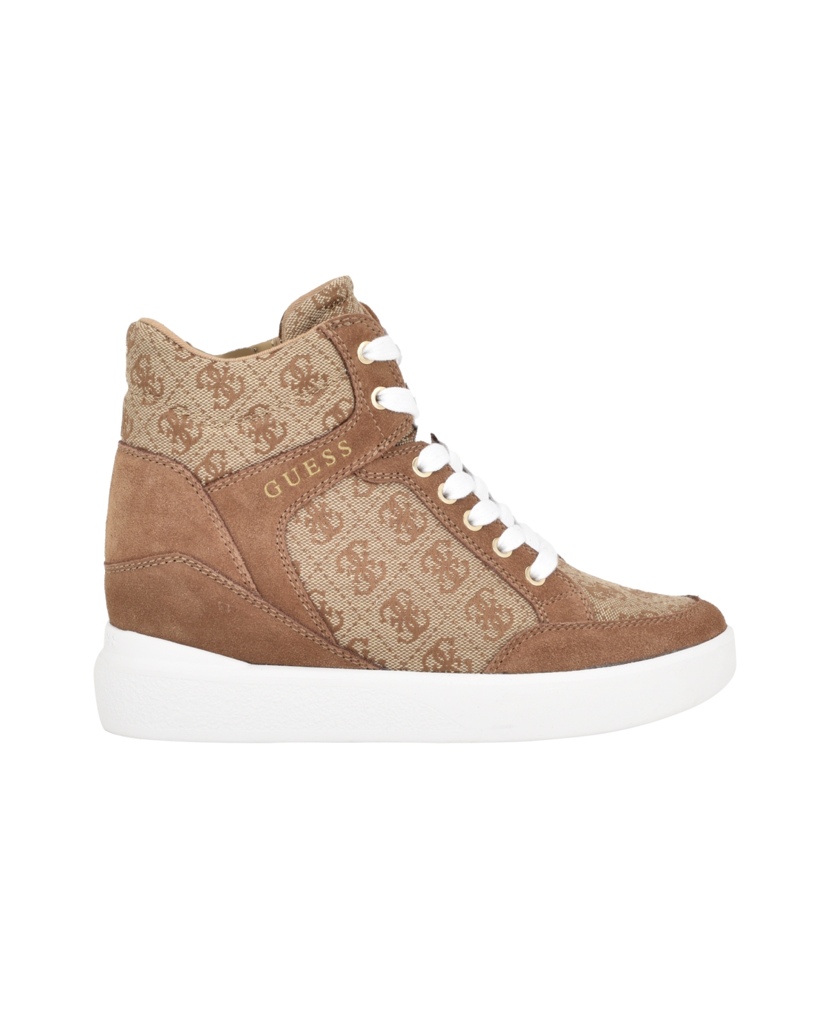 Guess hidden wedge sneakers discount