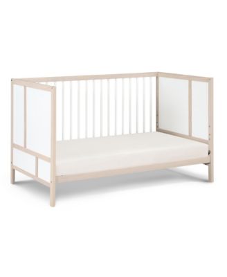 Pixie Finn 3-in-1 Convertible Crib in Washed Natural/White