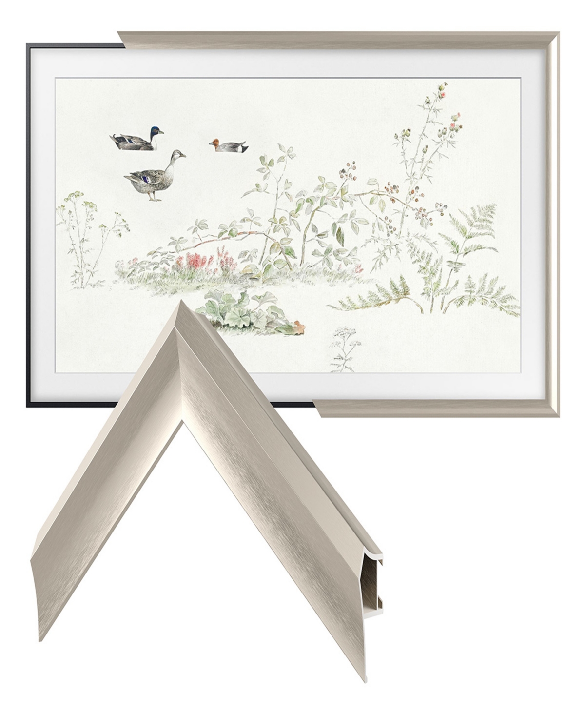 Deco Tv Frames Alloy Prismatic Frame for Samsung The Frame Tv 2021-2024