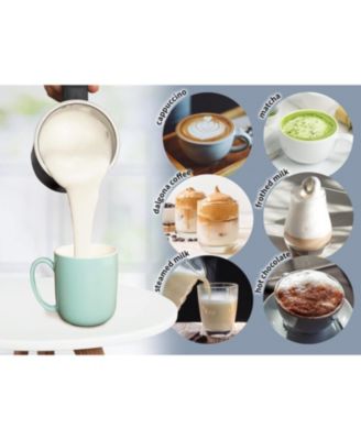 Milk Frother Electric Heater - Automatic 4-in-1 Function Milk Steamer For Hot & Cold