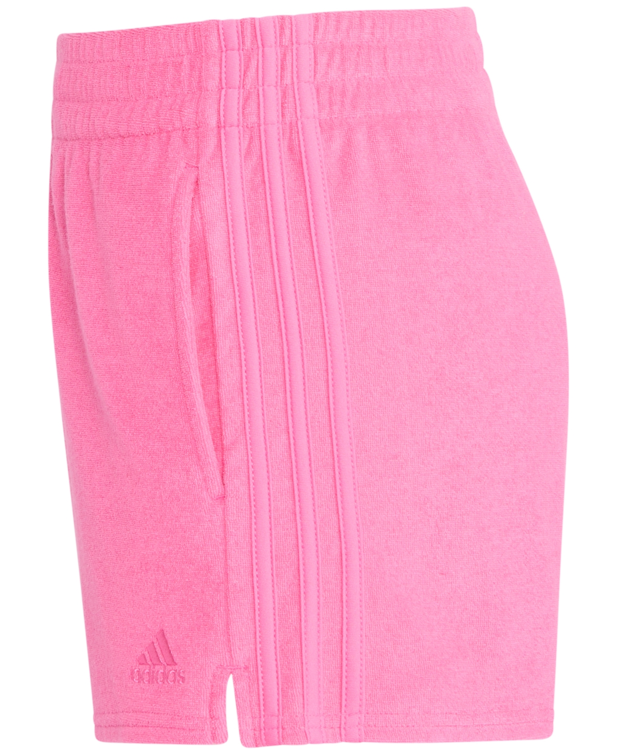 adidas Big Girls Elastic-Waistband Terry Cloth All Day Shorts
