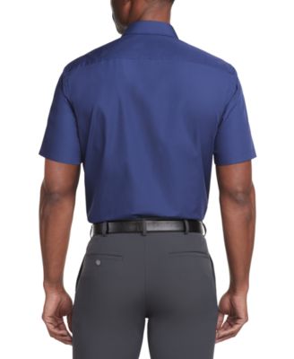 Poplin Solid Short-Sleeve Dress Shirt