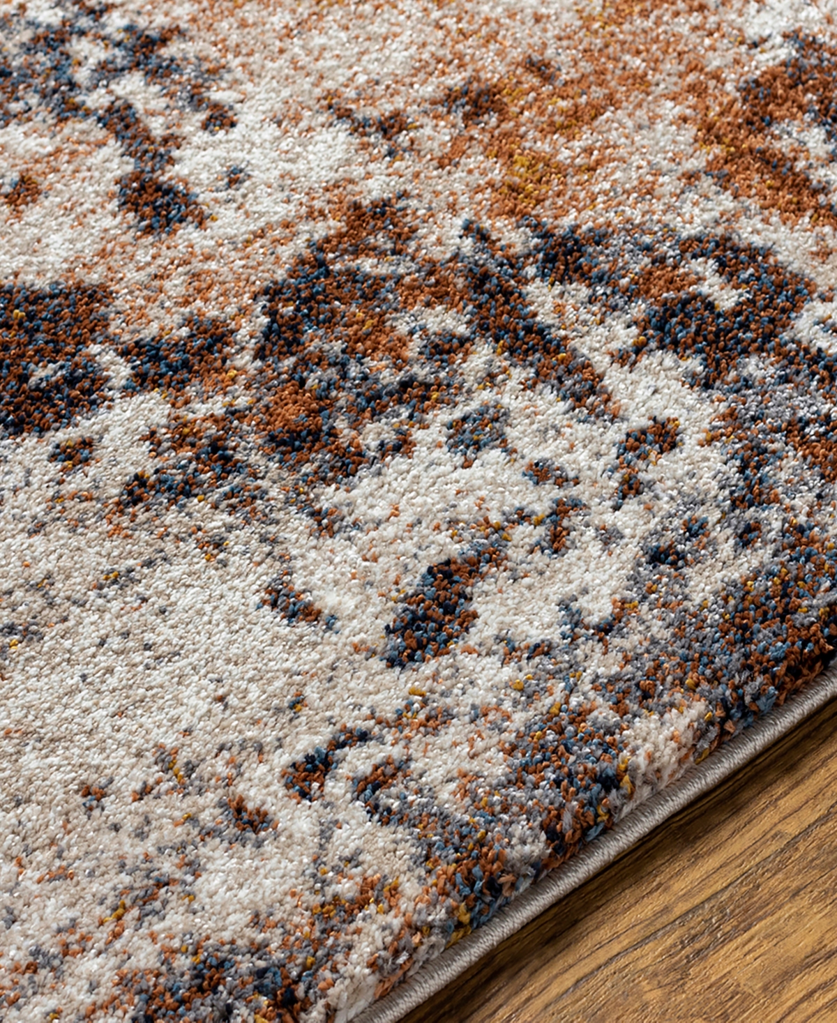 Surya Tuscany Tus-2328 6'7x9'6 Area Rug In Brown