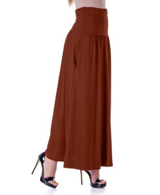 Foldover Maxi Pocket Skirt