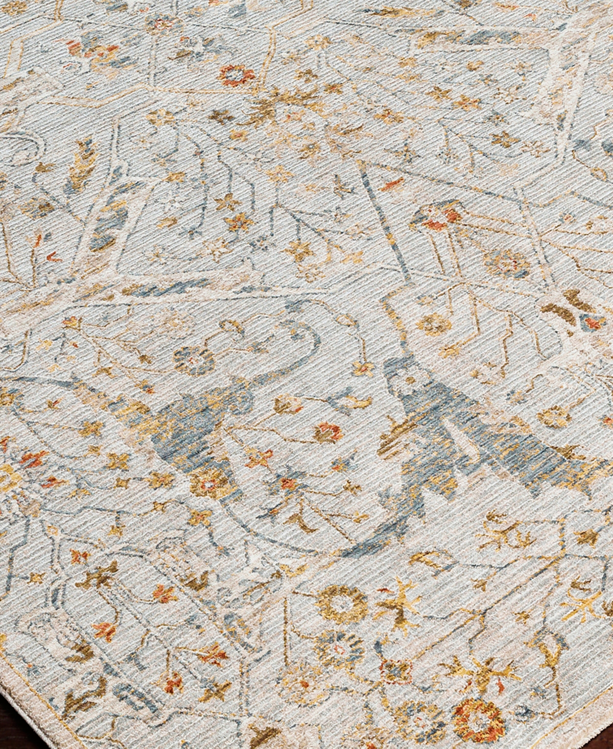 Surya Reina Ren-2300 7'10x10'3 Area Rug In Denim