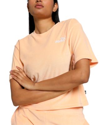 Puma - Women's Essential Elevated Terry Cloth T-Shirt