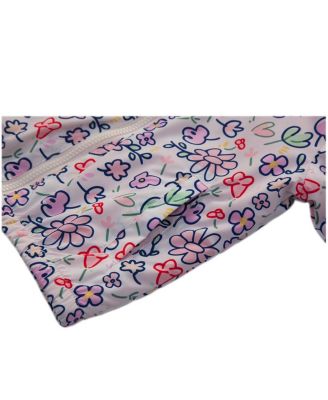 Toddler Girls Fleece Lined Windbreaker Rain Jacket