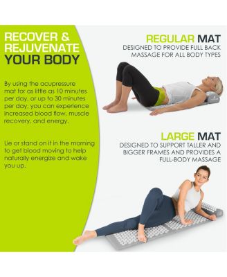Full Body Acupressure Mat and Pillow Set