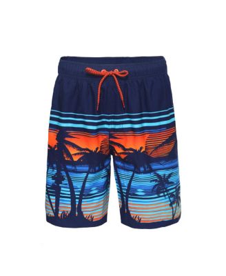 Men's 8" Mesh Lined Swim Trunks, up to Size 2XL