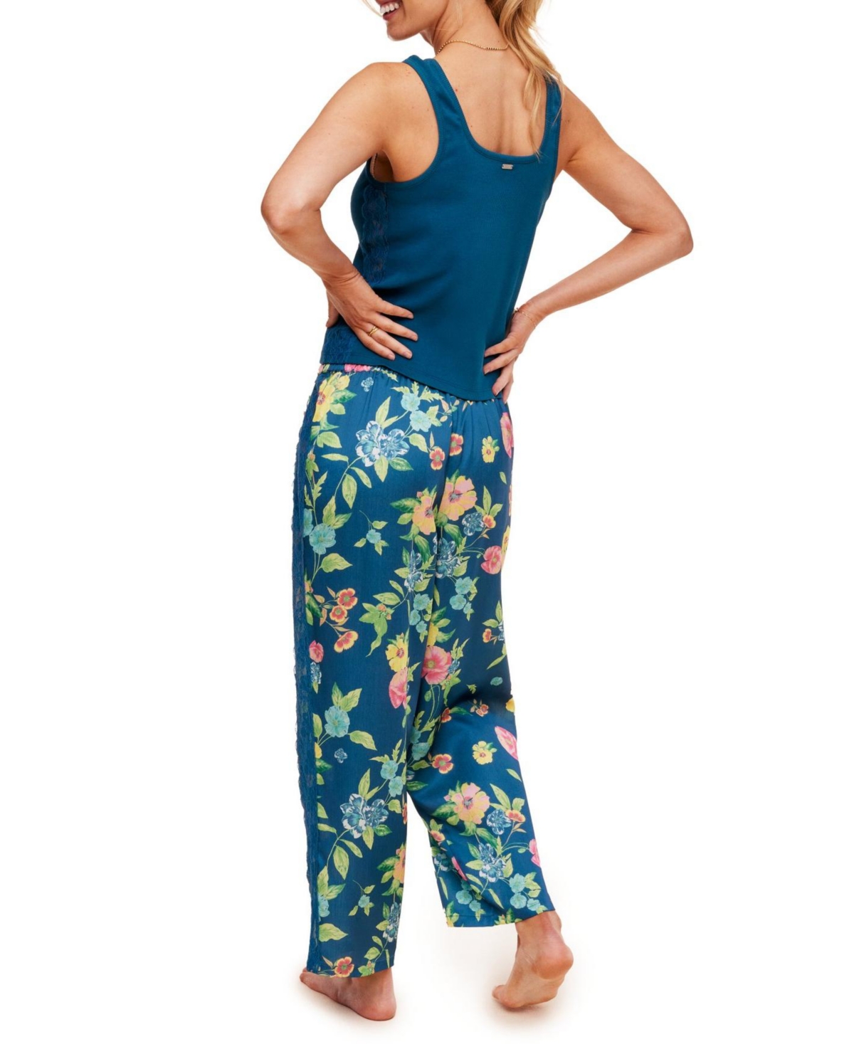 Adore Me Women's Delenia Pajama Tank Top & Pants Set