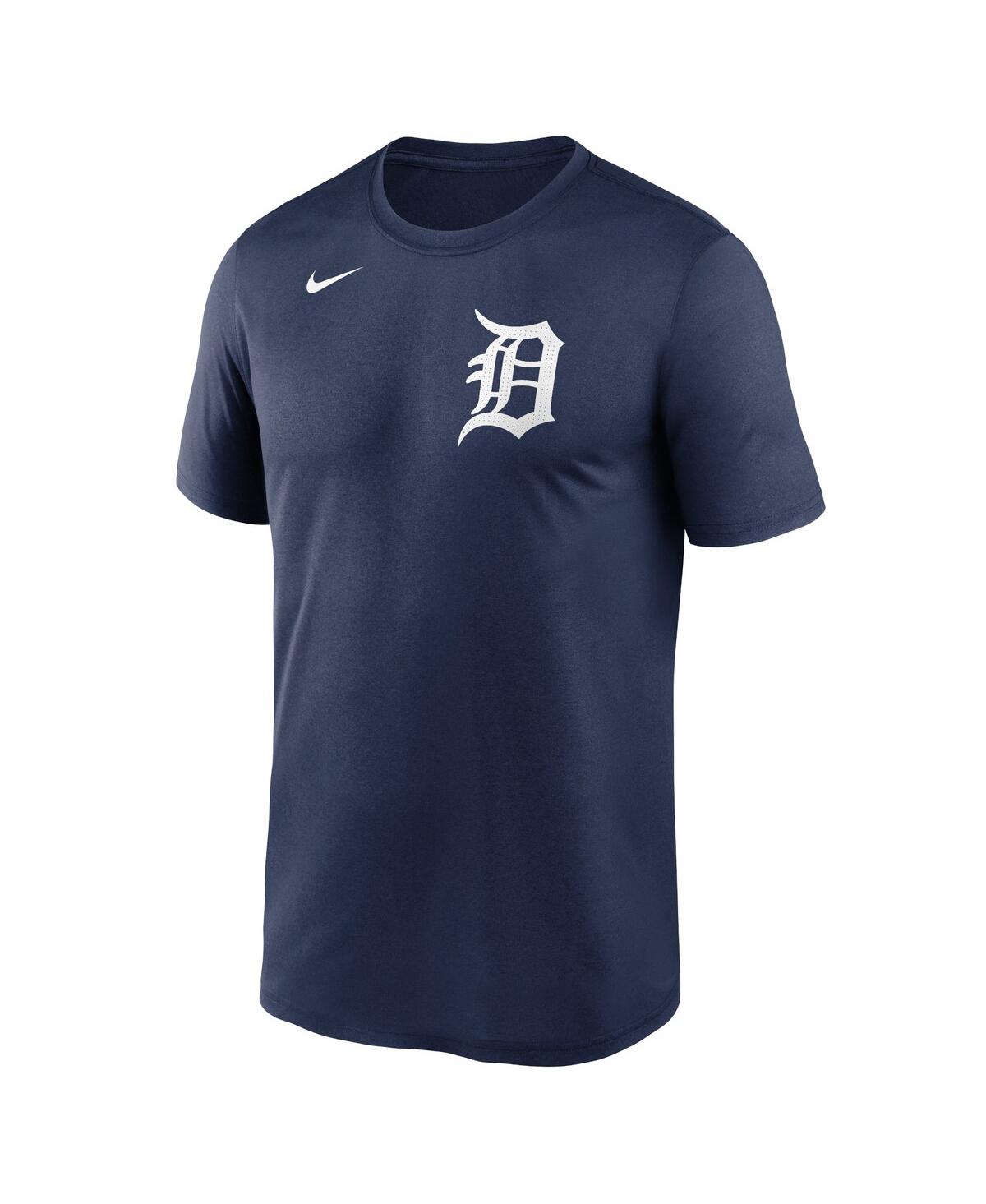 Nike Navy Detroit Tigers Fuse Legend T-shirt In Mdngtnavy