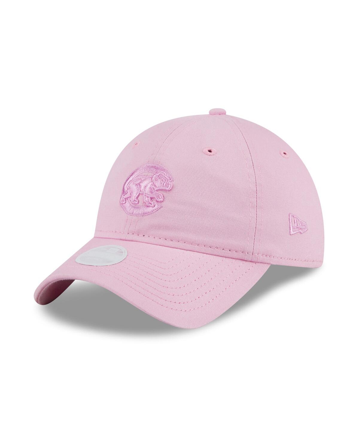 Shop New Era Women's Chicago Cubs Fondant Pink 9twenty Adjustable Hat