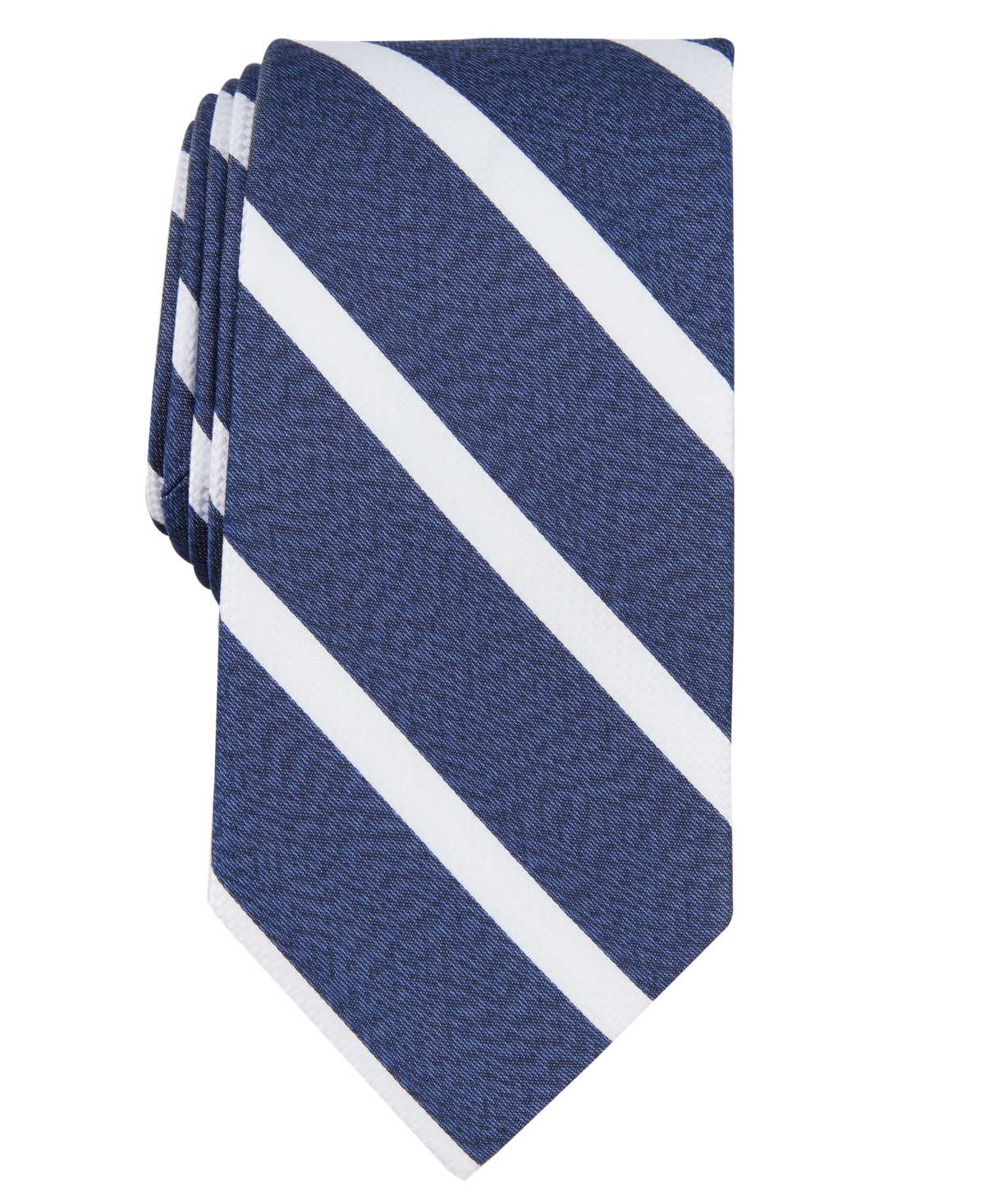 Men's Bradon Stripe Tie - Navy