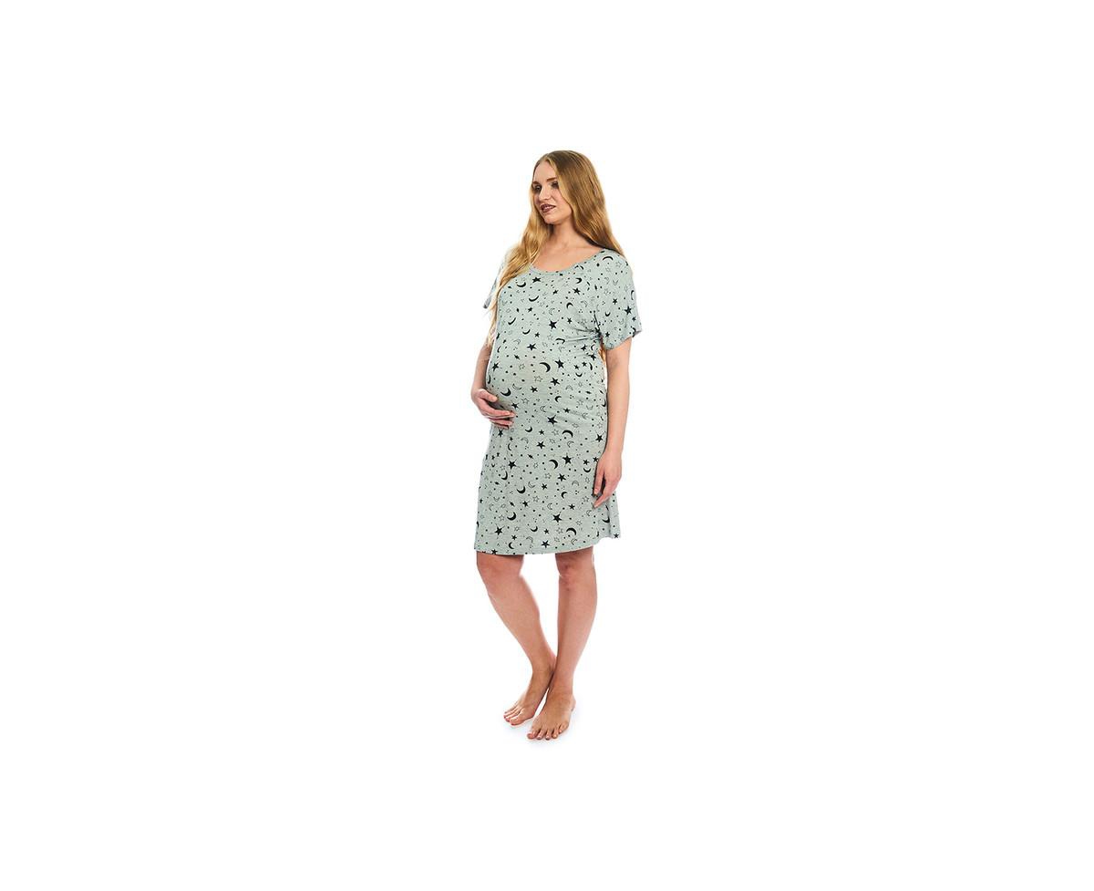 Maternity Rosa /Nursing Hospital Gown - Twinkle night