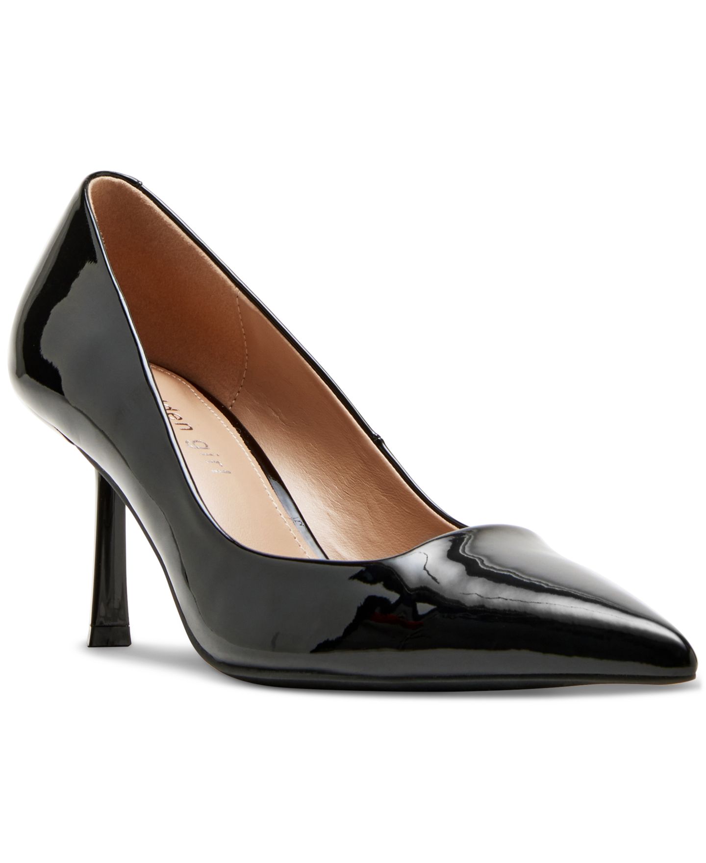Женские туфли Madden Girl Brynn Pointed Toe Pumps, цвет: Чёрный лаковый — фото 1