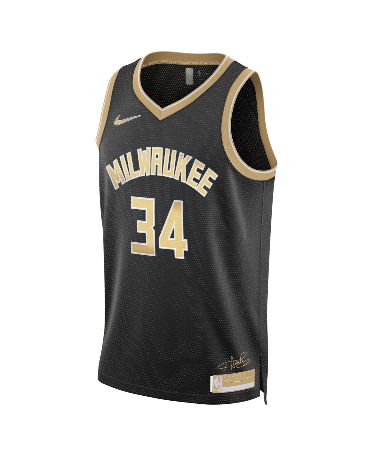 Nike Men's and Women's Giannis Antetokounmpo Milwaukee Bucks Select Series Swingman Jersey -clbg
