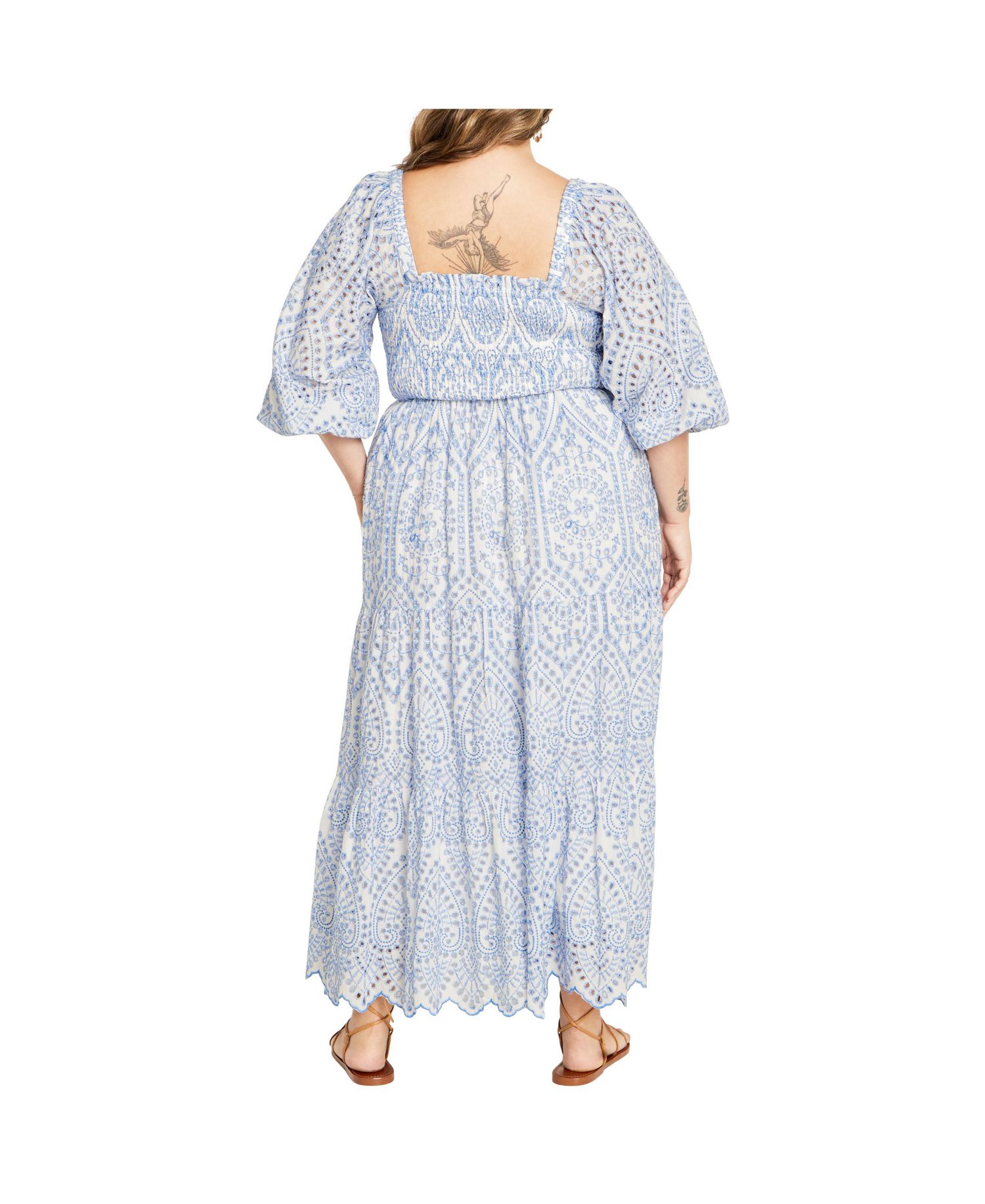 Women's Brodie 2 Tone Maxi Dress