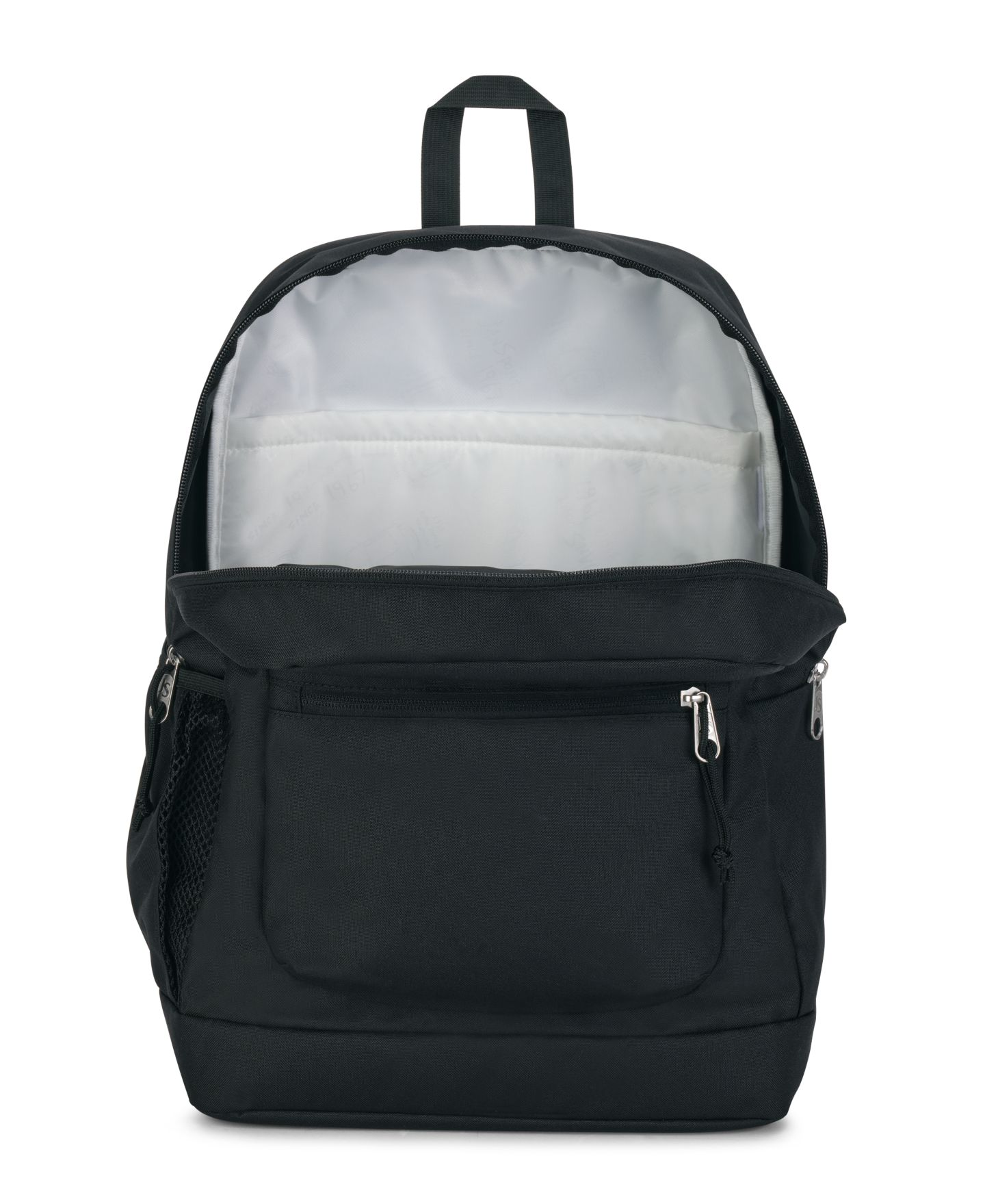 Рюкзак JanSport Cross Town Plus Medium, цвет: Чёрный — фото 5