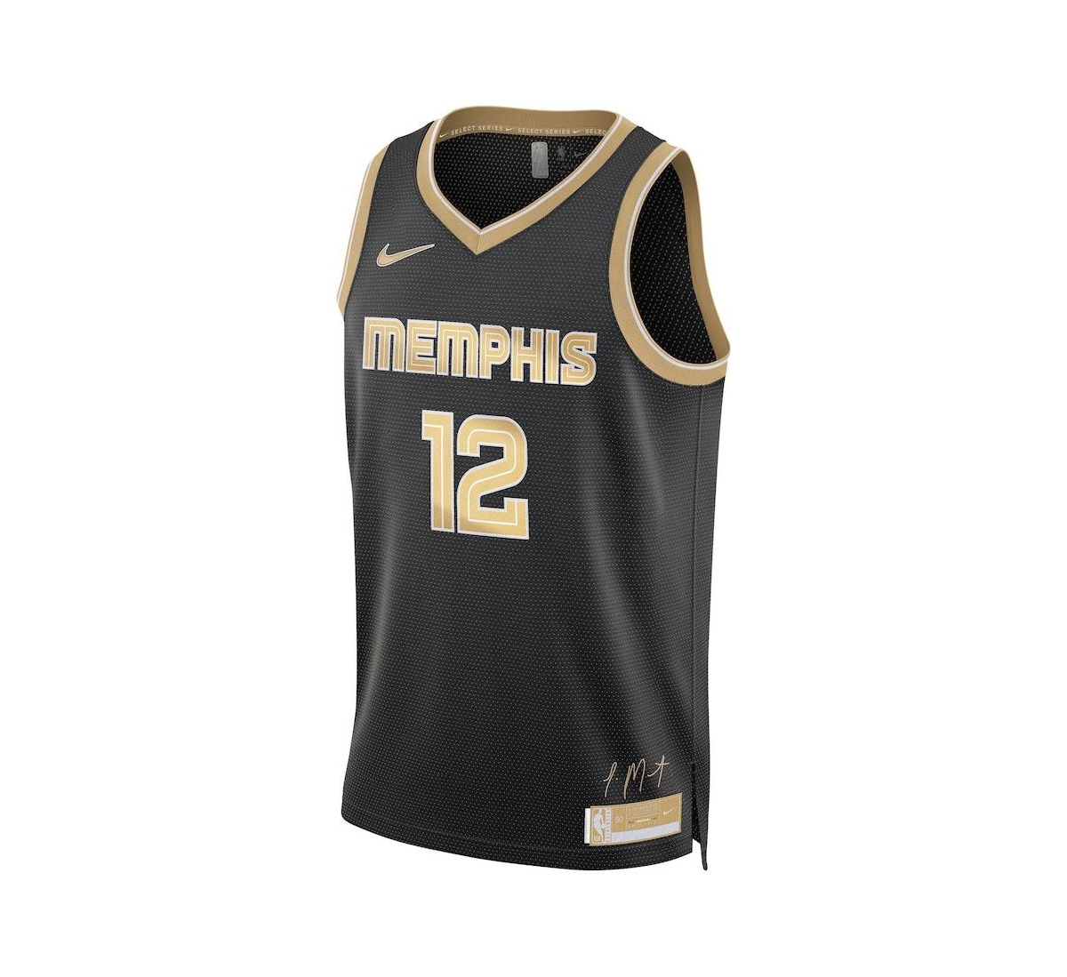 Nike Men's and Women'sJa Morant Memphis Grizzlies Select Series Swingman Jersey - Black/clbg