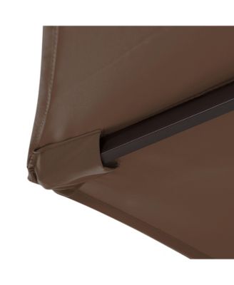 9 Ft Outdoor Patio Market Umbrella with Tilt and Crank