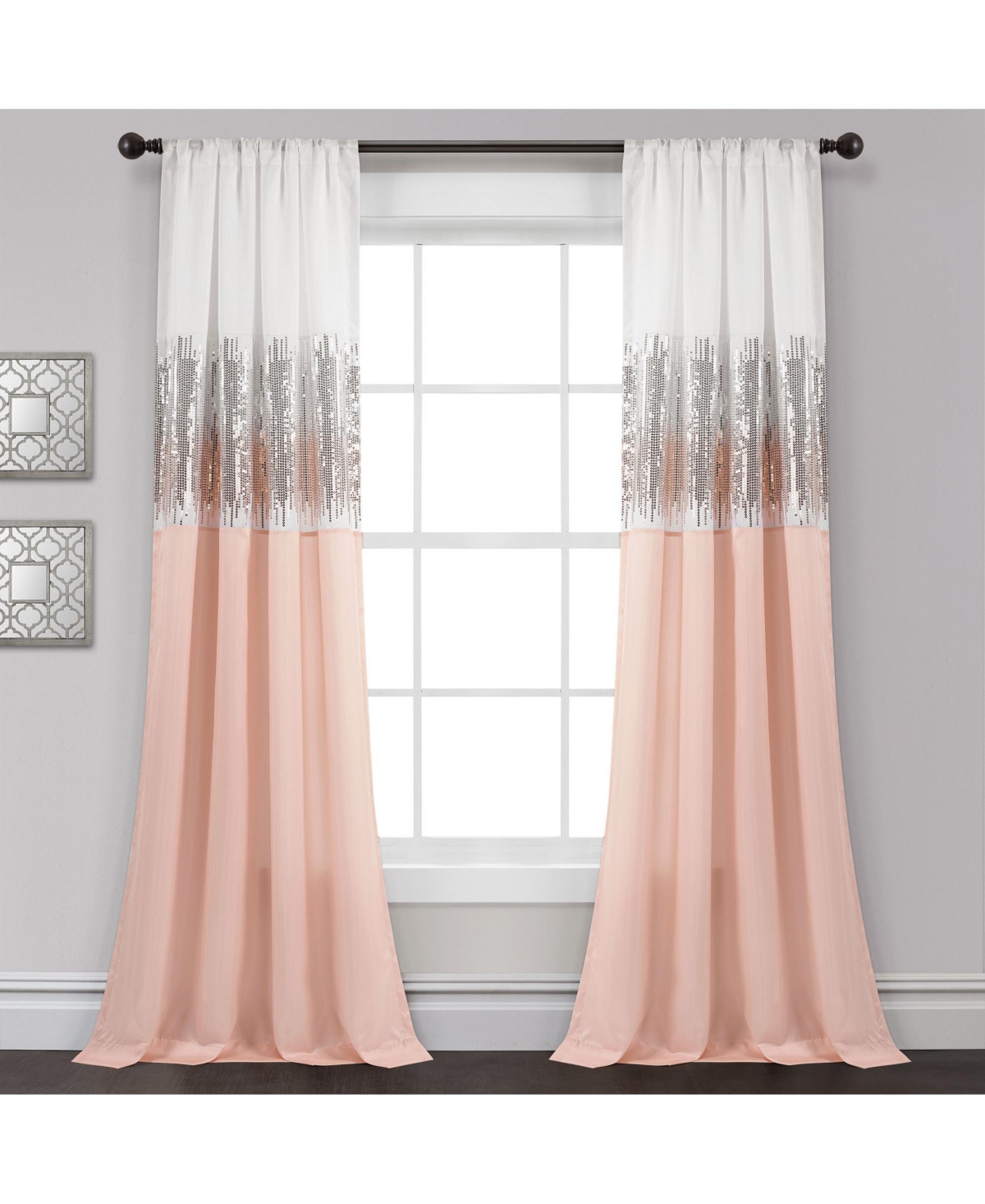 Lush Decor Night Sky Window Curtain Panel