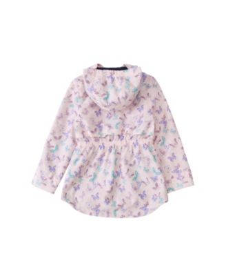 Girls Lightweight Rain Jacket Trench Coat XS-XL