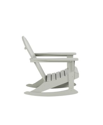 Outdoor Patio Porch Rocking Adirondack Chair