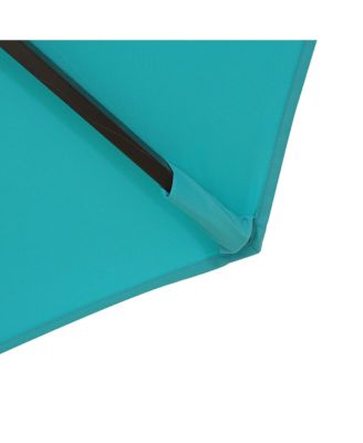 10 ft Outdoor Patio Cantilever Umbrella with Weight Base