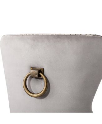 Tufted Velvet Counter Stool (Set of 2)