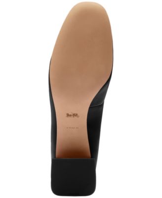 COACH Women's Ava Ballet Block-Heel Pumps