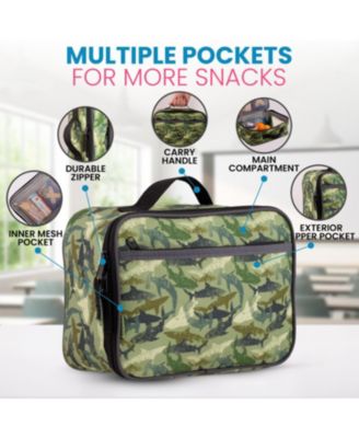 Insulated Lunch Bag With Spacious Compartment & Built-In Handle