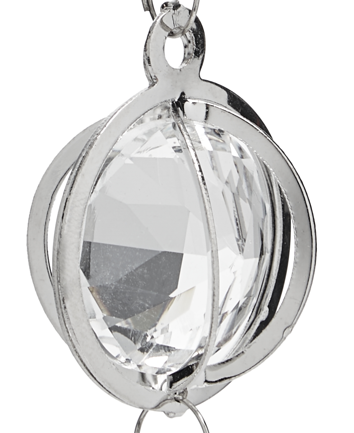 Holiday Lane Jeweled Elegance Crystal Drop Ornament, Exclusively At Macy's In No Color