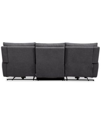 Olper 3-Pc. Fabric Zero Wall Sofa with 2 Power Recliners Chairs, Created for Macy's	