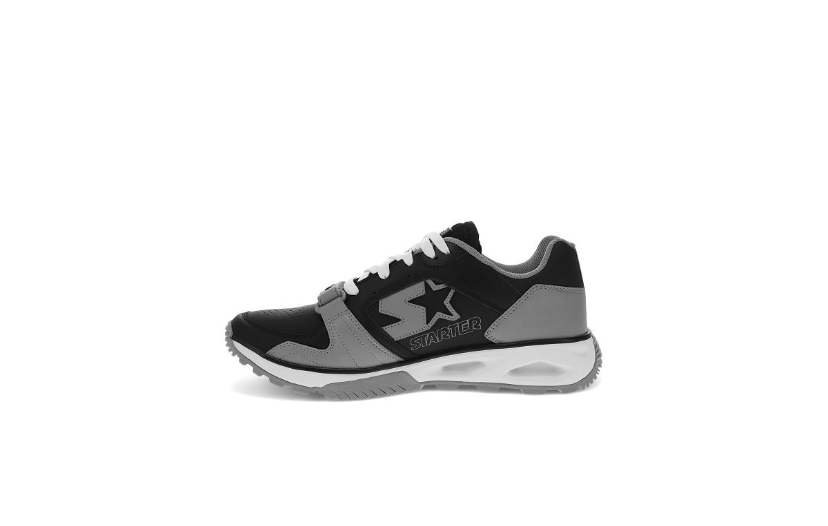 Shop Starter Men's Team Trainer Sneaker In Black,grey