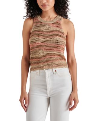 Steve Madden - Women's Hannah Sleeveless Sweater Top