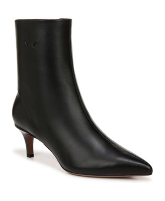 Women's Anna Pointed Toe Kitten Heel Dress Booties