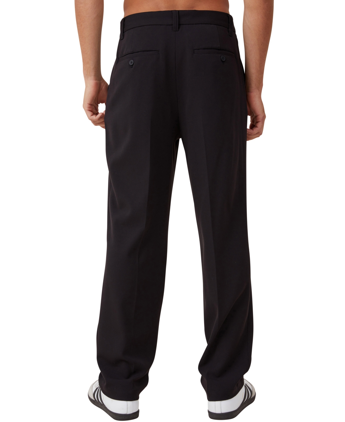 COTTON ON MEN'S RELAXED PLEATED PANT 