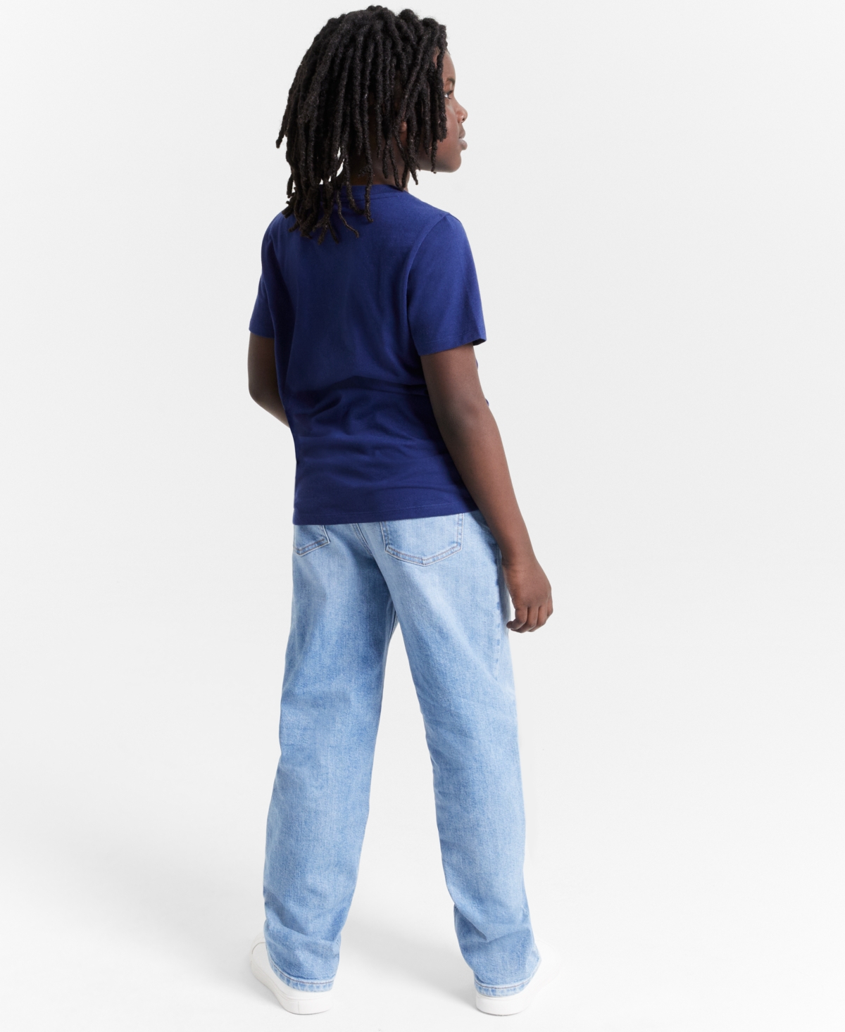 Epic Threads Little And Big Boys Solid T-shirt, Created For Macy's In Blue