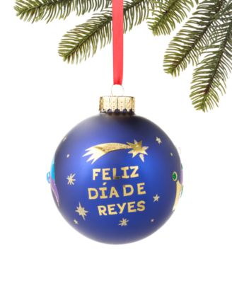 Holiday Lane - Feliz Navidad Crown Ornament