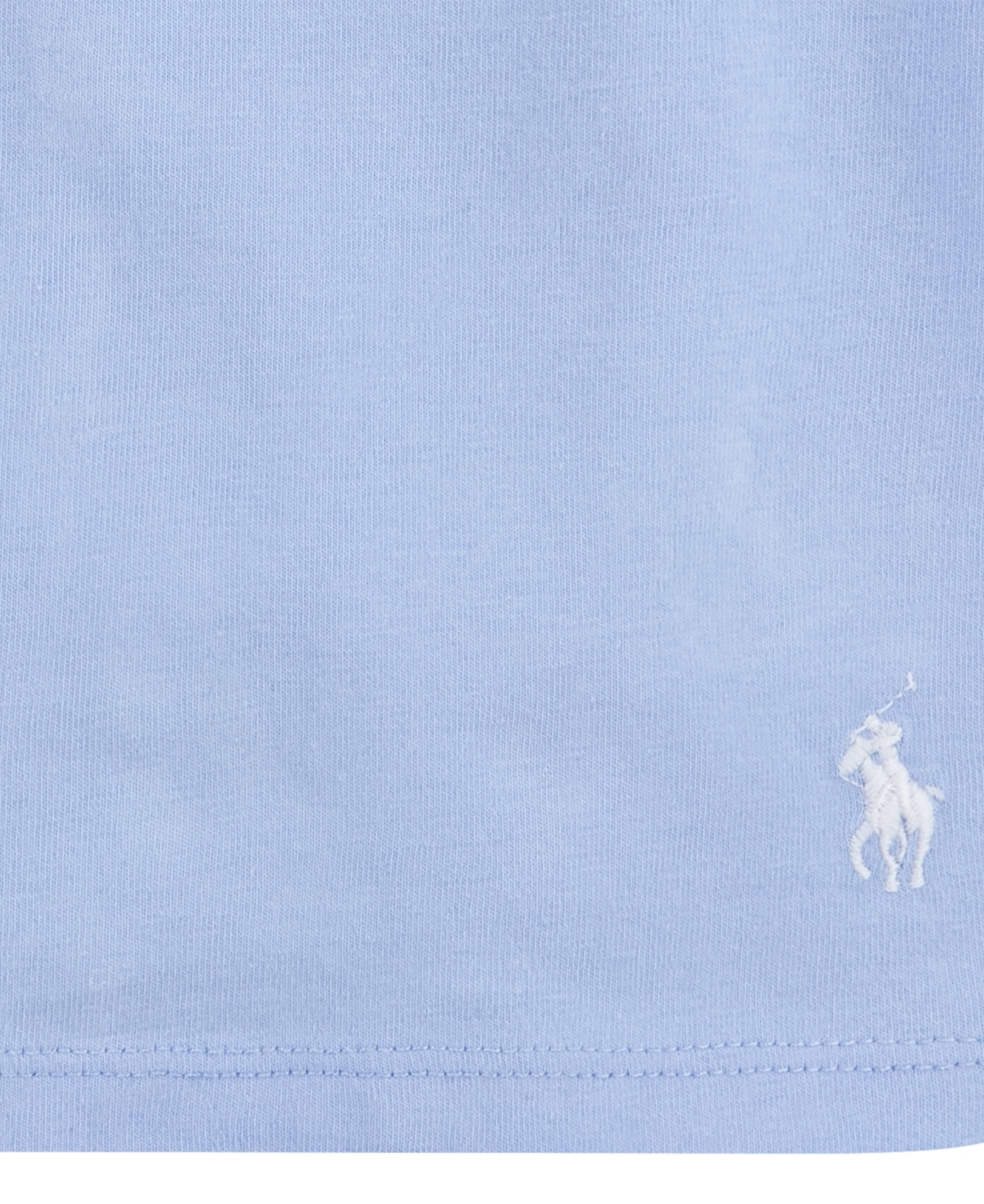 Polo Ralph Lauren Big Boys Crewneck Undershirts, 3 Pack In Blue