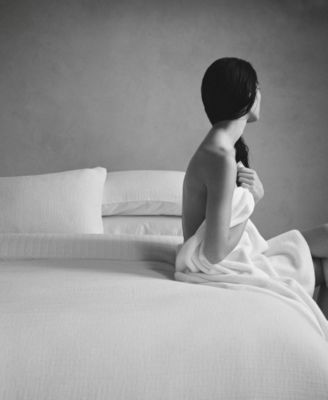 Washed Texture Solid Cotton Jacquard 3 Piece Duvet Cover Set, King