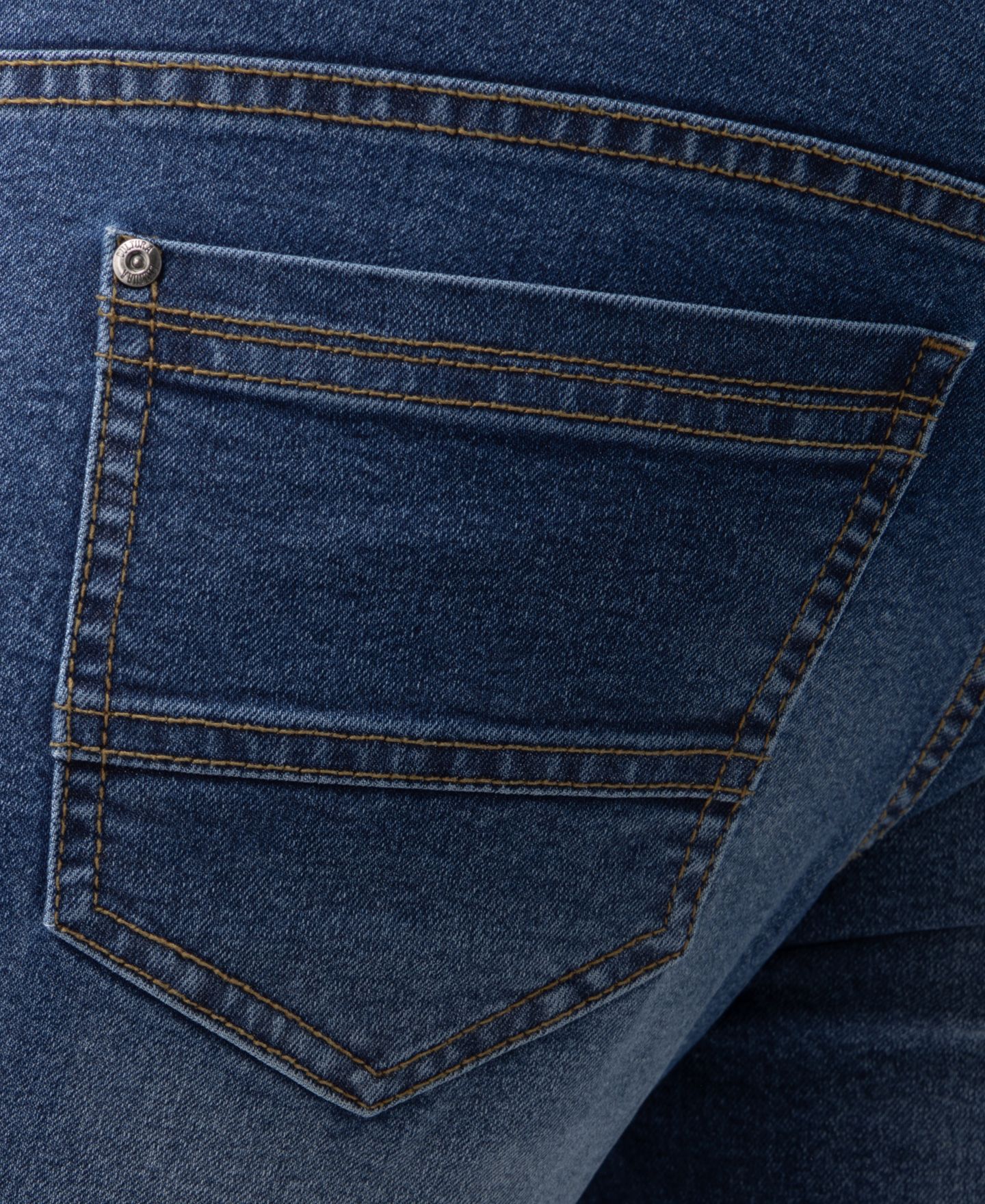 Мужские джинсы X-Ray Cultura Slim Fit, цвет: Средний синий — фото 6