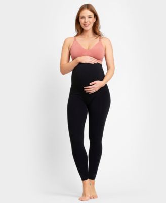 Seraphine Women's Maternity Seamless Over Bump Leggings