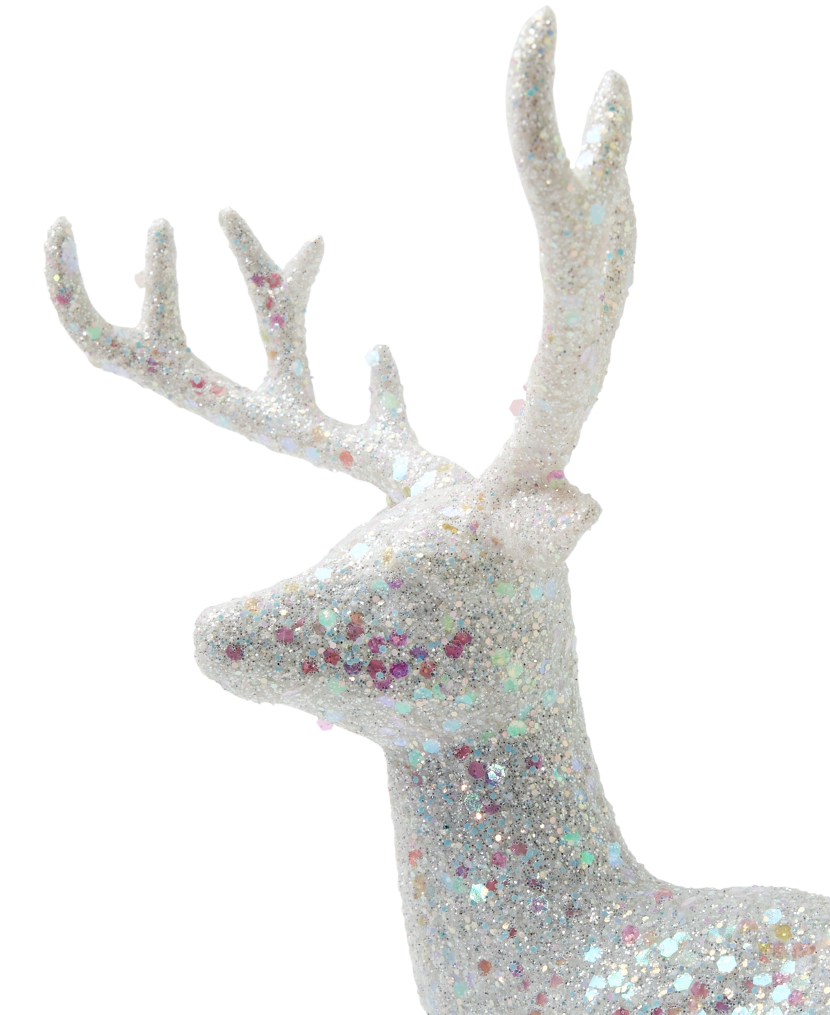 Holiday Lane Sugar Plum Sequinned Standing Reindeer, Exclusively at Macy's