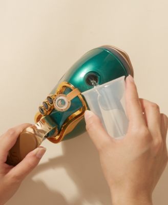 Retro Edition Duopress Handheld Steamer Iron and Fabric Shaver  Lint Roller Set Titanium