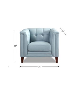 Arvo 38" Top Grain Leather Chair