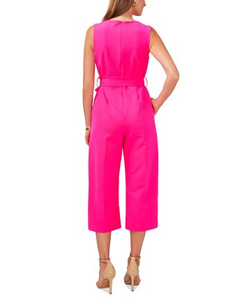 Combinaison (jumpsuit) Vince Camuto Ceinturée - Taille 6, Bleue, Neuve Avec étiquette